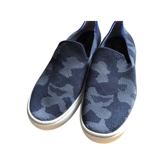 ROTHY’S The Original Slip On Sneaker Gray Camo Shoes size 7.5 - Picture 2 of 8